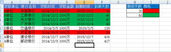 Excel表格如何自动提醒到期事件