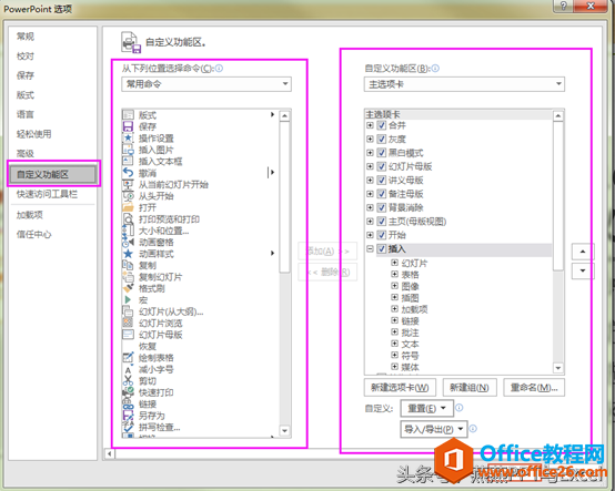 PPT自定义工作界面，学习PPT从这里开始