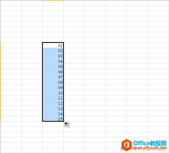 Excel单元格中如何输入01、02、03？