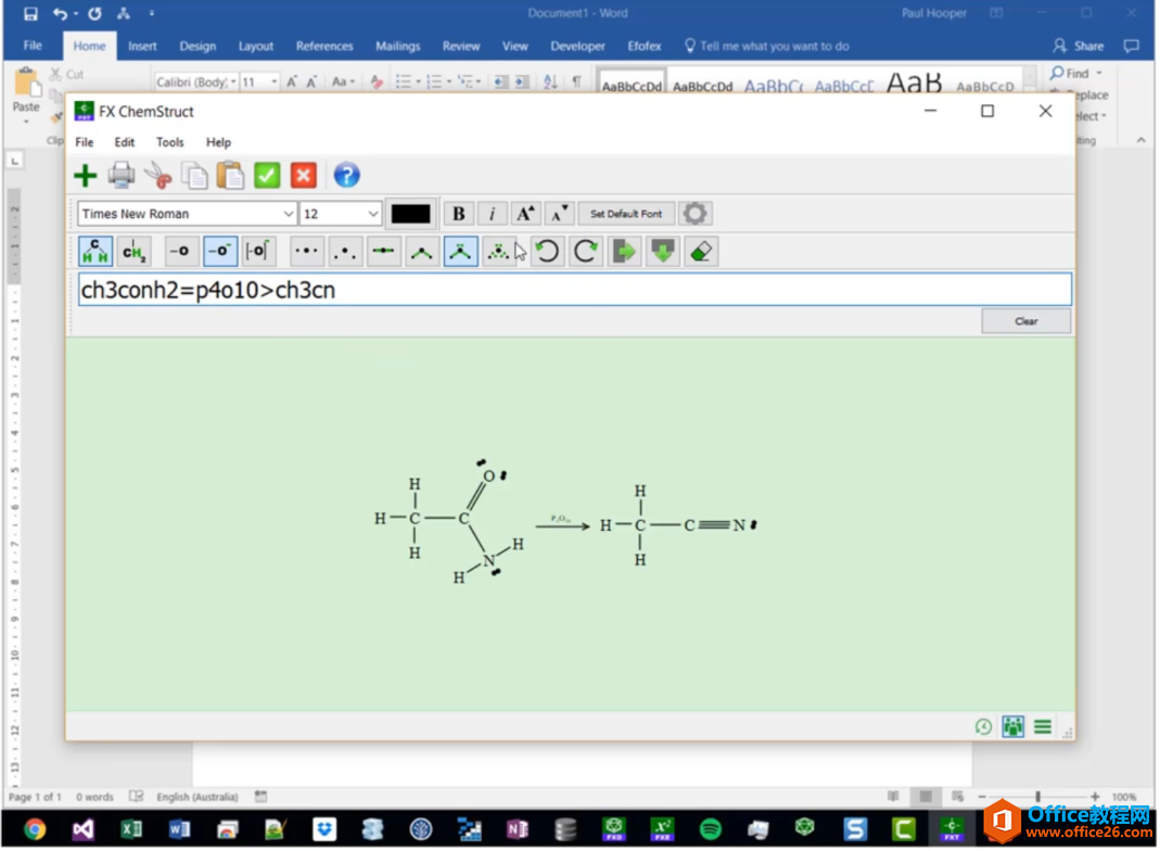 学用系列｜FX Chemstruct让化学结构式绘制so easy