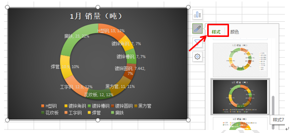 WPS excel如何做饼图？