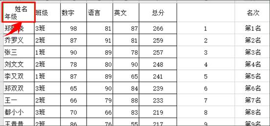 WPS excel如何快速制作斜线表头