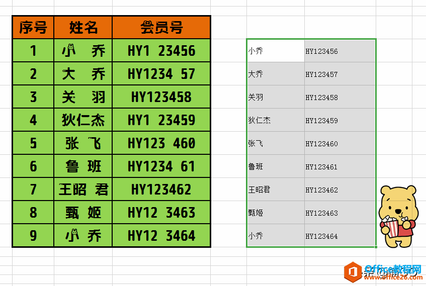 WPS表格——空值秒删公式