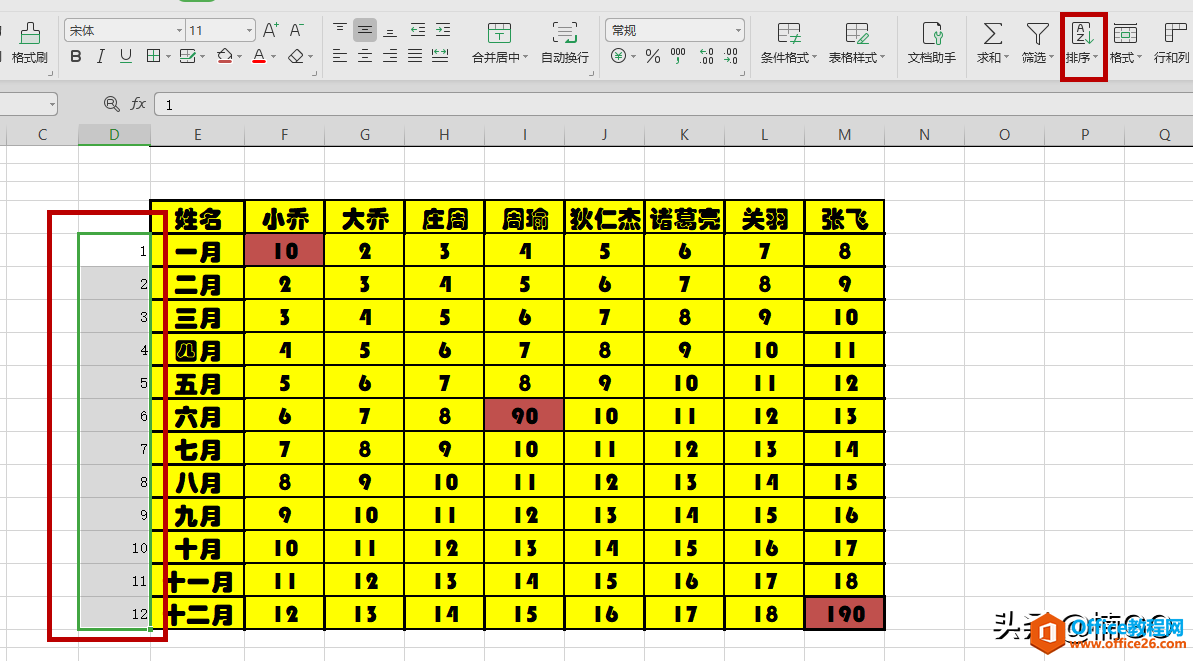 WPS小技巧——倒置表格