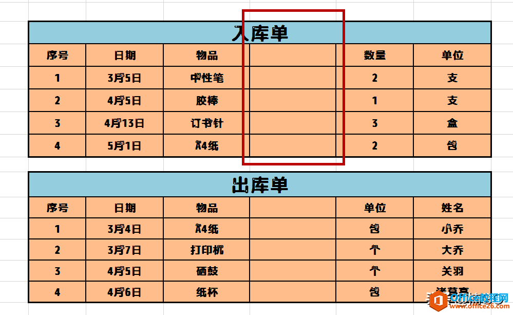 Excel小技巧——局部单元格的添加与删除