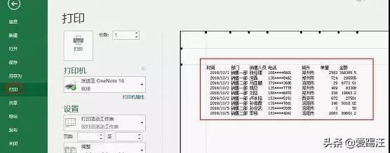 Excel新手教程，高手分享，你遇到的那些Excel打印问题都在这儿了