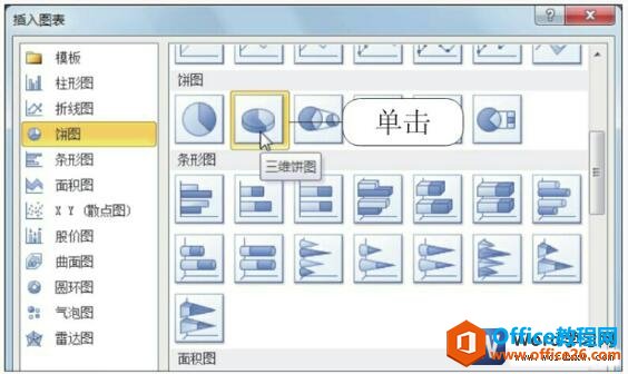 word2010图表类型