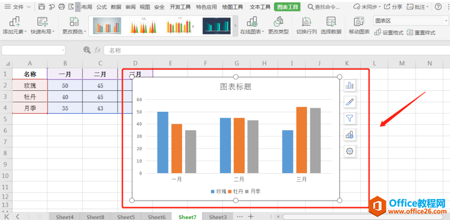 表格技巧—如何将Excel中的数据转化为图表