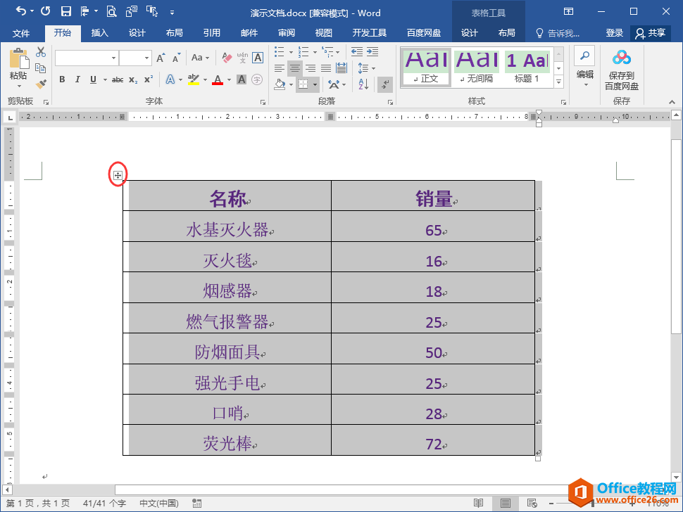 Word办公技巧：文档表格数据降序排序技巧