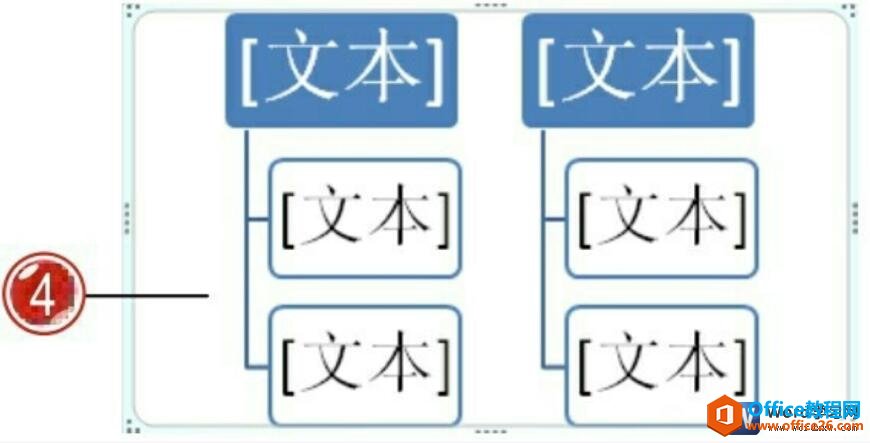 给smartart图形设置文字