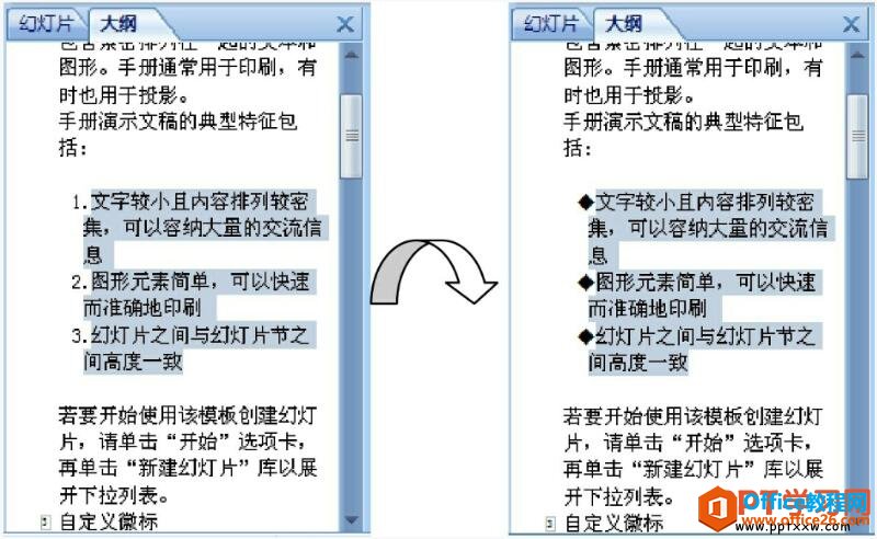 ppt2007大纲视图模式