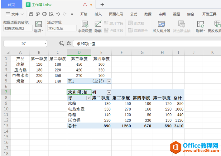 表格技巧—Excel中如何将二维表转换成一维表