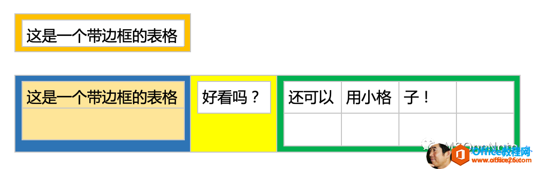 OneNote表格使用技巧2