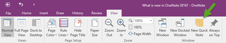 <b>OneNote 2016 新功能 简介</b>