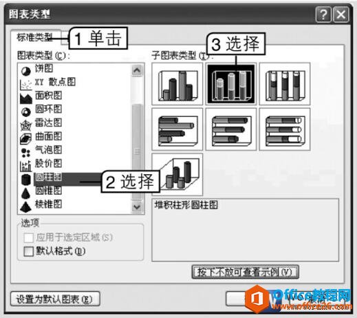 word2003图表类型