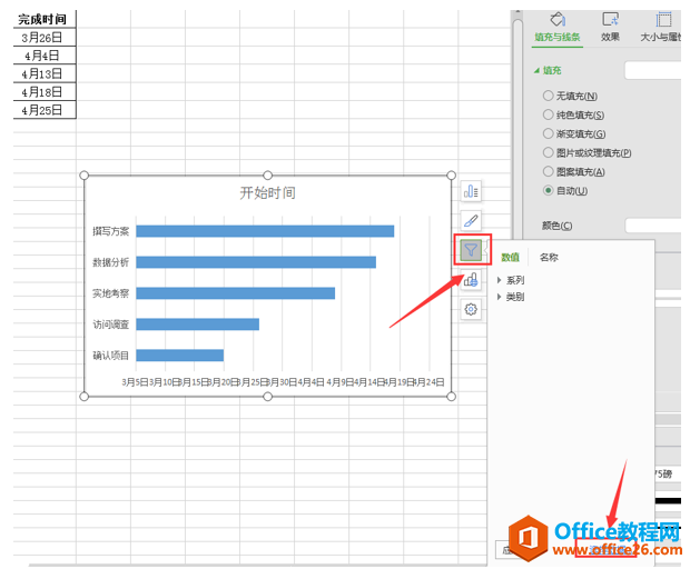 表格技巧—如何用Excel制作甘特图