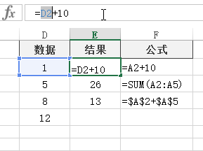 Excel 单元格引用