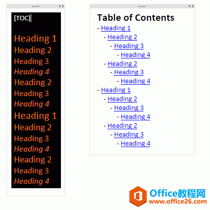 Markdown 目录