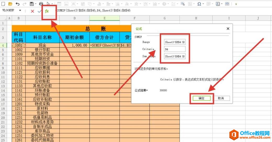 表格技巧—如何用Excel制作会计全套账