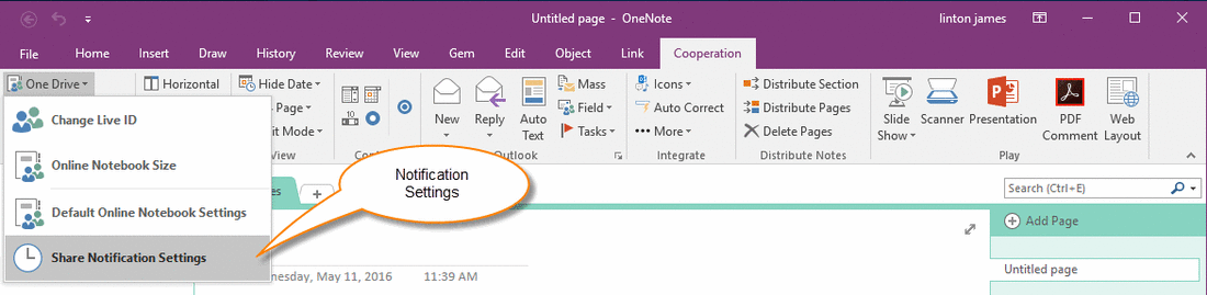 <b>如何启用和禁用 OneNote 的邮件通知？</b>