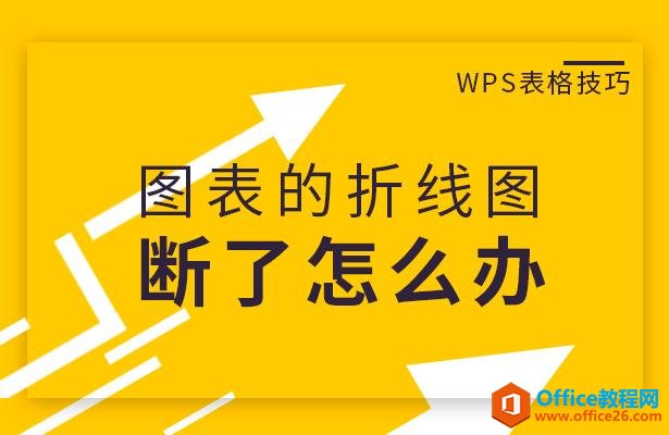 WPS表格技巧—图表的折线图断了怎么办