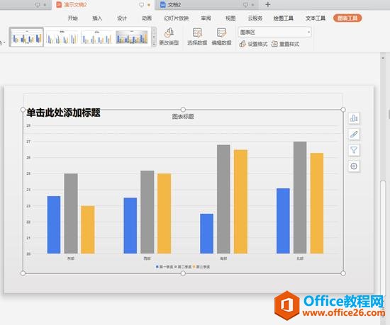 PPT如何添加图表