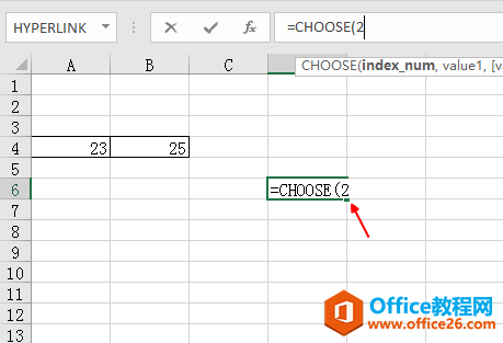 Excel中，怎样使用choose函数？