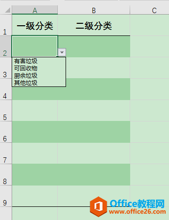 Excel办公技巧：如何运用indirect函数制作多级下拉列表？