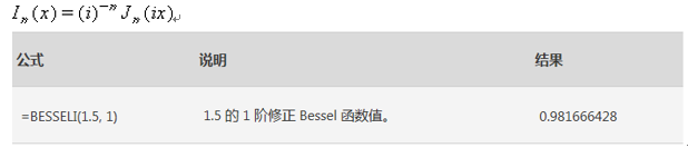 Bessel函数的使用方法