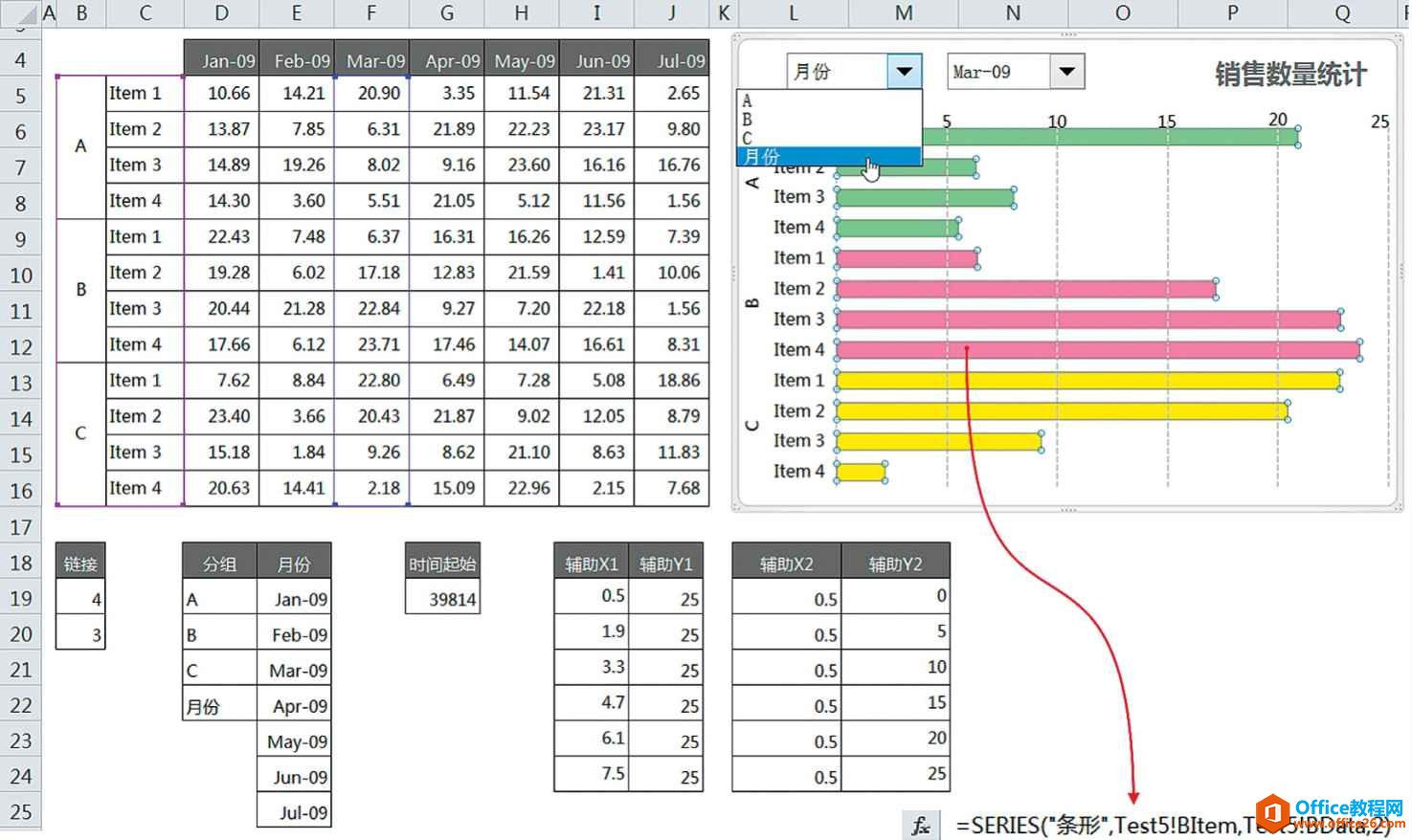 Excel图表和函数公式高级应用：定义名称