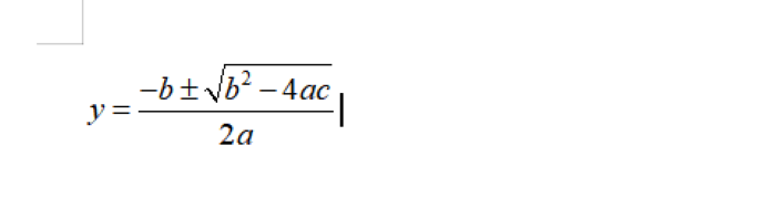 教你一招怎么在word上编辑数学公式？