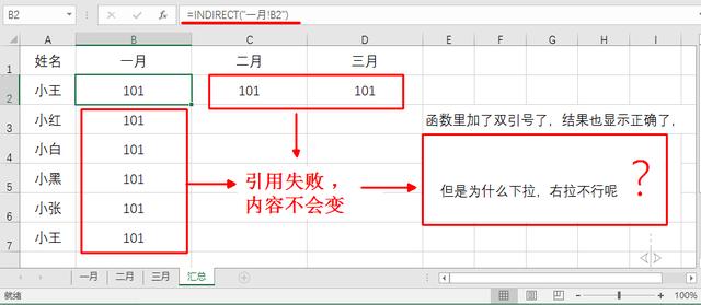 一句口诀搞懂最难函数INDIRECT；Excel跨表汇总,二级多级下拉菜单