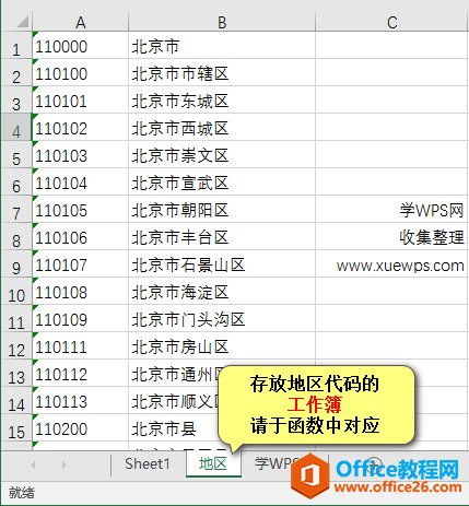 excel函数身份证号码提取户籍所在省份地区-工作簿