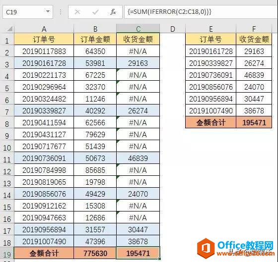 Excel中有错误值没法求和？别慌！这3个Excel公式包你一看就会