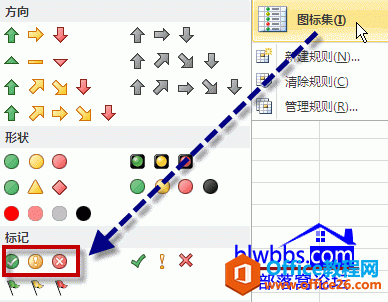 条件格式图标集