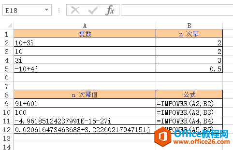 IMPOWER 函数