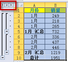 excel如何分级１