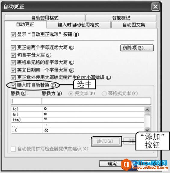 <b>word 自动更正功能使用实例教程</b>