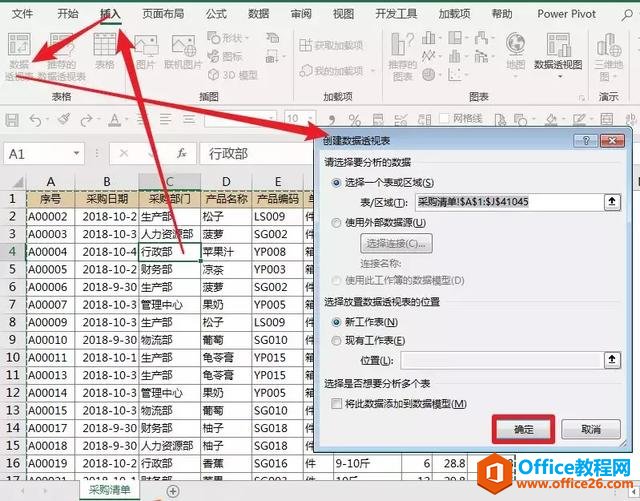 <b>Excel 如何快速汇总大数据求和(普通透视表法)</b>