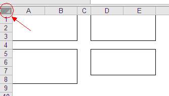 <b>excel 拆分合并后的单元格的方法：基础操作和代码，两种方法均可实现</b>