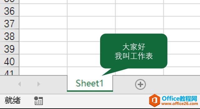 <b>excel 工作表的使用方法图解教程</b>