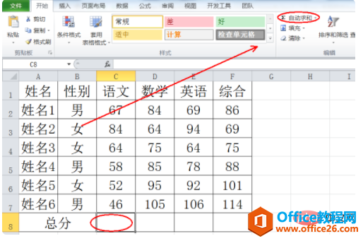 <b>wps表格竖向求和的方法</b>